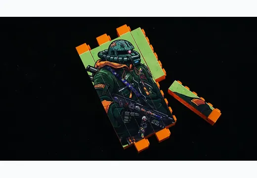Lego Printing UV printing sample