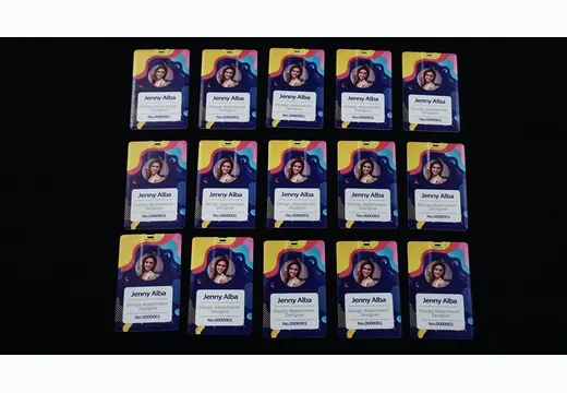 ID Card Printing UV printing sample
