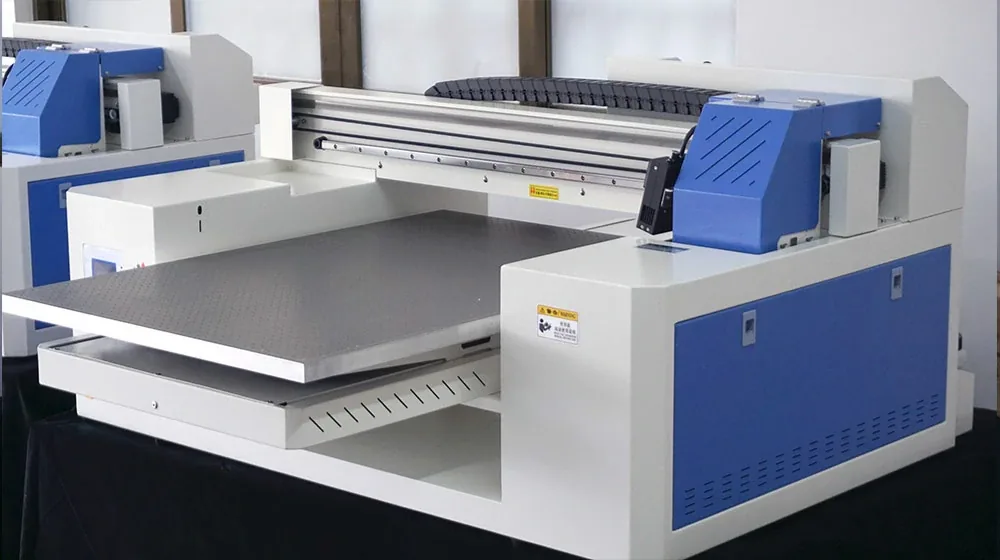 6090 UV Printer side view