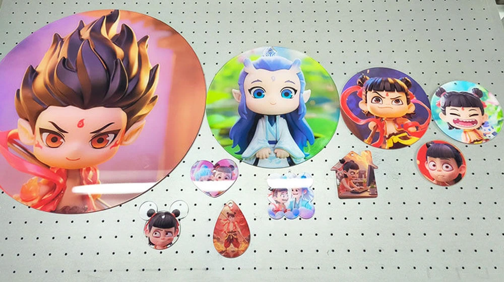 UV printing sample